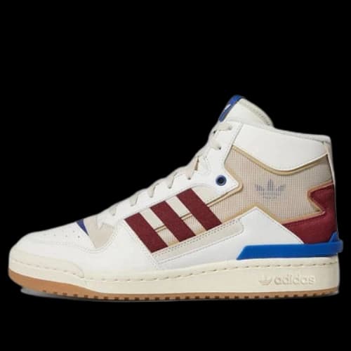 adidas Originals Forum Exhibit Mid 2 'White Collegiate Burgundy'