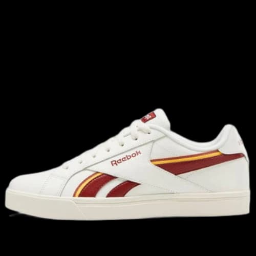 Reebok Unisex Royal Complete 3.0 Low-Top Sneakers Ivory/Red
