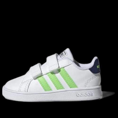 (TD) adidas Grand Court CF 'White Solar Green'