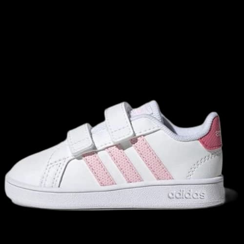 (TD) adidas neo Grand Court 'White Pink'