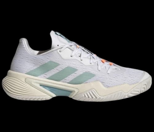 adidas Barricade Parley Cloud White Orbit Grey (Women's)