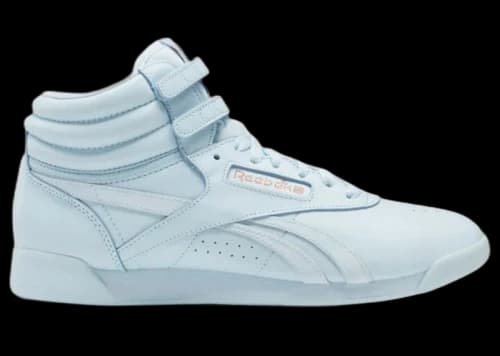 Reebok Freestyle Hi Cardi B Glass Blue