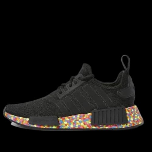 (GS) adidas Originals NMD_R1 Shoes 'Core Black Multi'