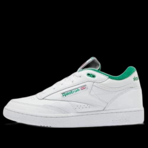 Reebok Club C Mid II Cozy Wear-Resistant Skate Shoes Unisex White