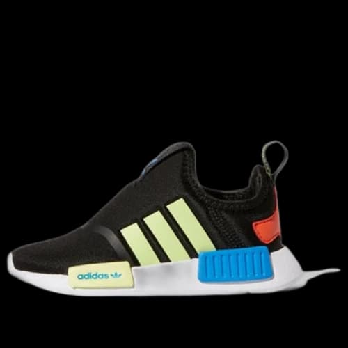 (TD) adidas originals NMD 360 'Black Yellow Blue'