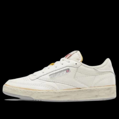 Reebok Club C Casual Skateboarding Shoes Unisex Beige