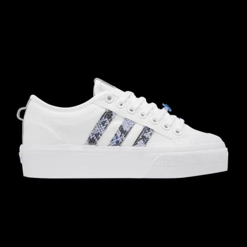 adidas Nizza Platform 'Snakeskin - White Focus Blue' (Women's)