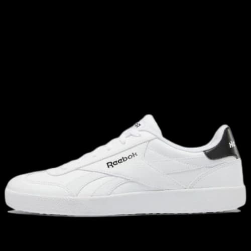 Reebok Vector Smash Low Tops Casual Skateboarding Shoes Unisex White Black