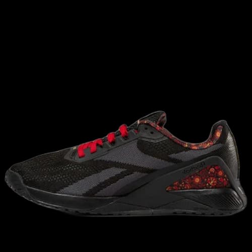 Reebok Nano X1 Black Red Running Shoes 'Black Red'
