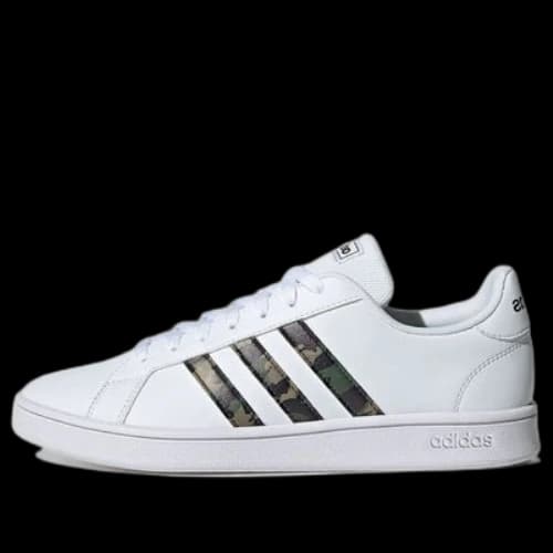 adidas Grand Court Base 'White Carbon'