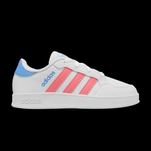 (PS) adidas Breaknet J 'White Acid Red'