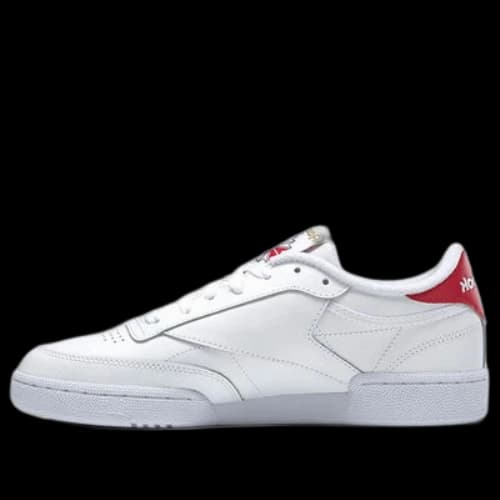 Reebok Club C 85 White Red Skateboarding Shoes 'White Red' (Women's)