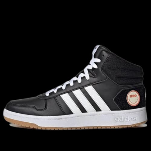 adidas Hoops 2.0 Mid 'Black White'