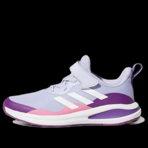 (PS) adidas Fortarun Elastic Lace 'Gray Purple'
