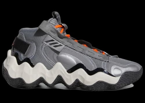 adidas Exhibit B Candace Parker Mid Grey Impact Orange (Women's)