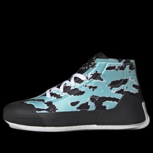 adidas Stella McCartney x adidas Treino Mid Graphic 'Black Blue' (Women's)