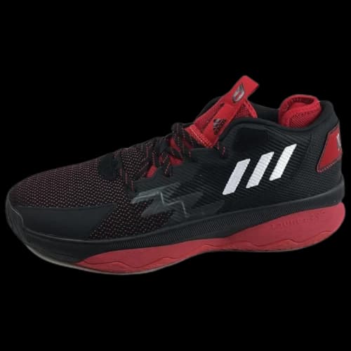 adidas Dame 8 Extply NC State PE 'Black Red'