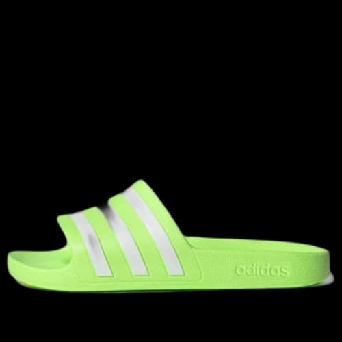 adidas Adilette Aqua Slides 'Signal Green' (Women's)