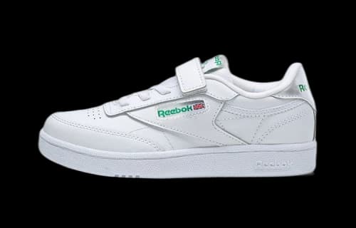 (PS) Reebok Club C Skate shoes 'White Green'