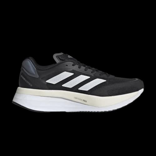 adidas Adizero Boston 10 Wide 'Black White'