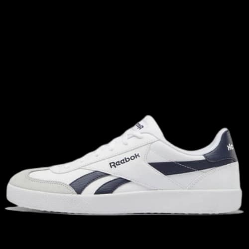 Reebok Vector Smash Cozy Wear-resistant Skateboarding Shoes Unisex White Blue