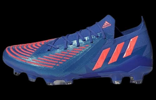 adidas Unisex Predator Edge.1 Low HG/AG Outdoor Boot 'Blue Orange'