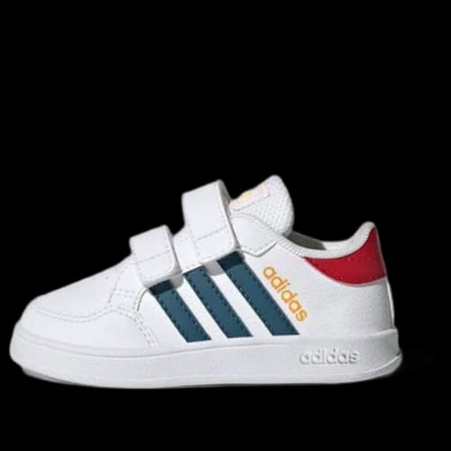 (TD) adidas Breaknet Shoes 'Cloud White Orbit Indigo Scarlet'