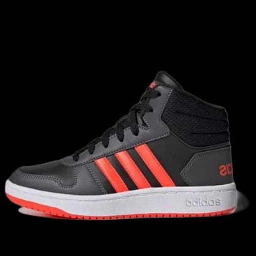 (PS) adidas Hoops 2.0 Mid 'Black Red'