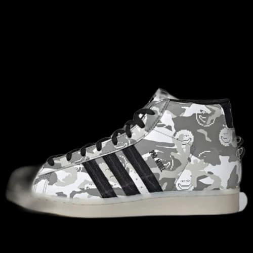 adidas originals Pro Model 'Black White Grey'