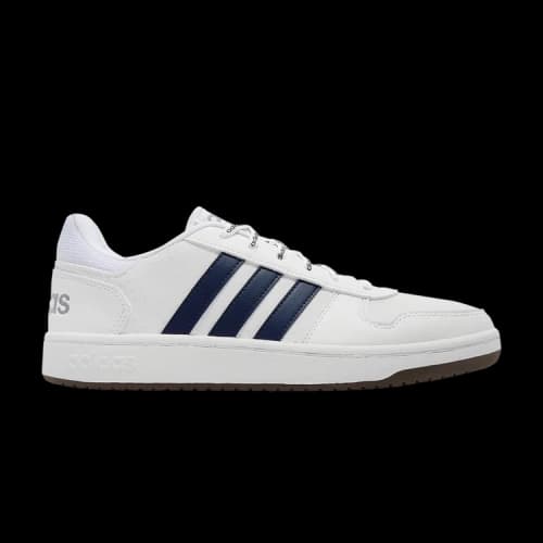 adidas Hoops 2.0 'White Crew Navy'