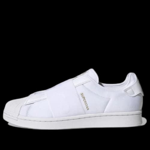 adidas Superstar Slip-On Shoes 'White Gold Metallic'