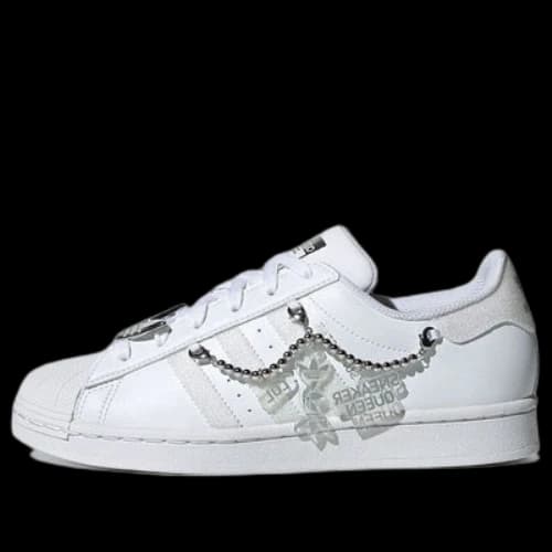 adidas originals Superstar For White/Silver/Grey (Women's)