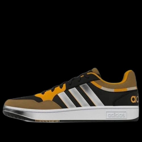 adidas Hoops 3.0 'Black Brown Yellow White'