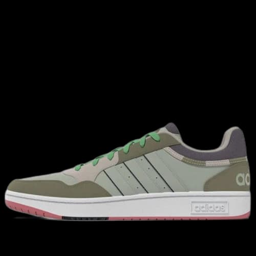 adidas Hoops 3.0 'Light Green Dark Green Cream'