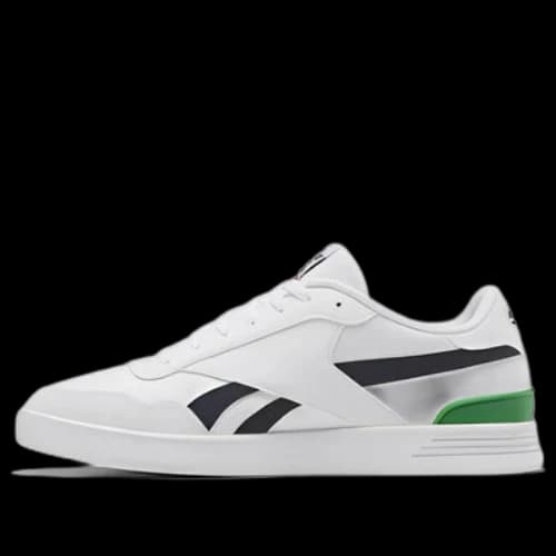 Reebok Court Advance Clip 'White Black Green'