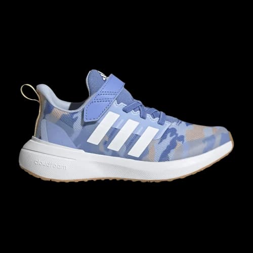 Adidas FortaRun 2.0 Cloudfoam EL Little Kid 'Blue Fusion Camo'