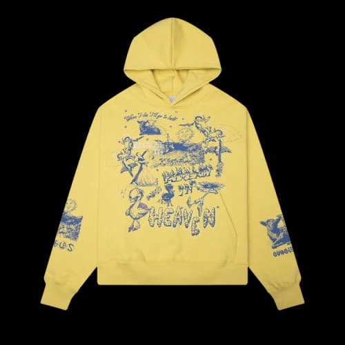 Jungles Already In Heaven Hoodie 'Yellow'