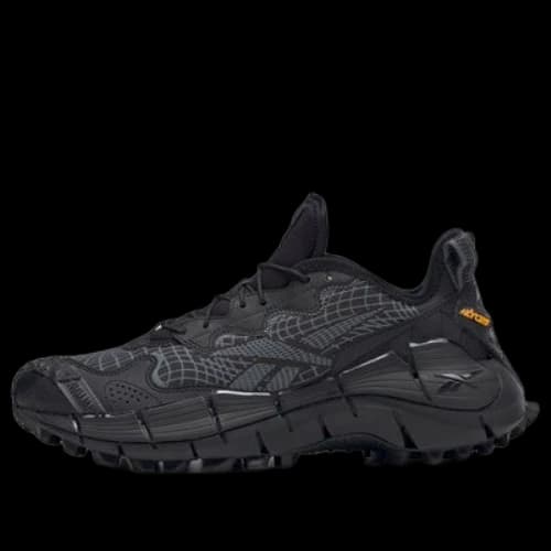 Reebok Zig Kinetica II Edge' Black Pure Grey'