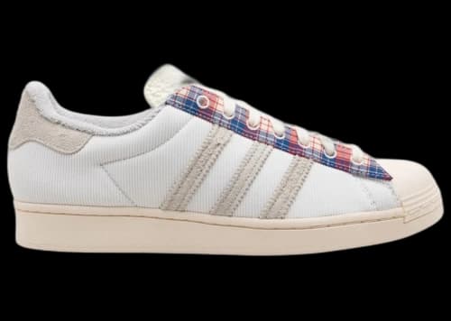 adidas Superstar Plaid Beige