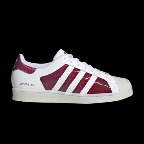 Adidas Superstar Red Colour Shifting Print