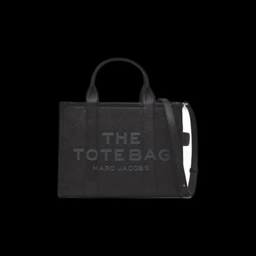 Marc Jacobs The Medium Leather Tote Bag 'Black'