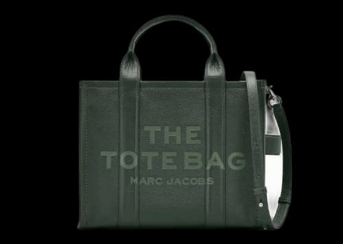 Marc Jacobs The Leather Medium Tote Bag Ivy