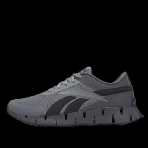 Reebok Zig Dynamica 2 Cushioning Wear Resistant Grey 'Black Gray'