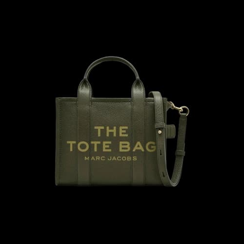 Marc Jacobs The Small Tote Leather Bag Forest
