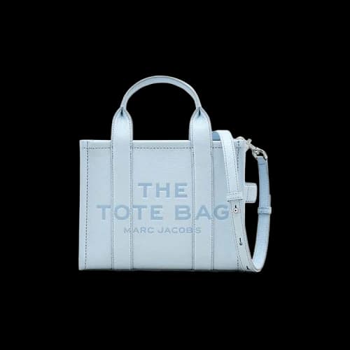 Marc Jacobs The Small Leather Tote Bag Cloud Blue