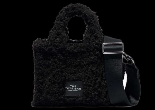 Marc Jacobs The Teddy Micro Tote Black