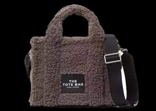 Marc Jacobs The Teddy Small Tote Bag Grey