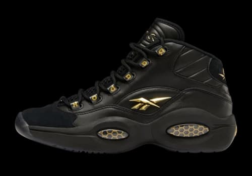 Reebok Question Mid Black Gold