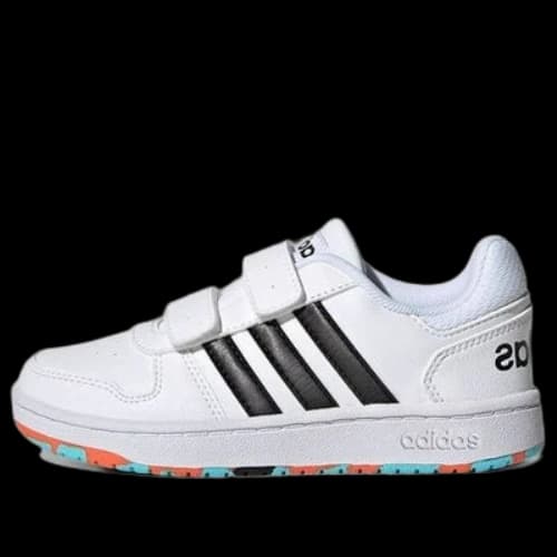 (PS) adidas Hoops 2.0 Cmf C 'White Black'