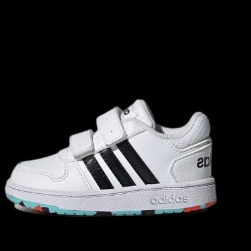 (TD) adidas Hoops 2.0 Shoes 'White Black'